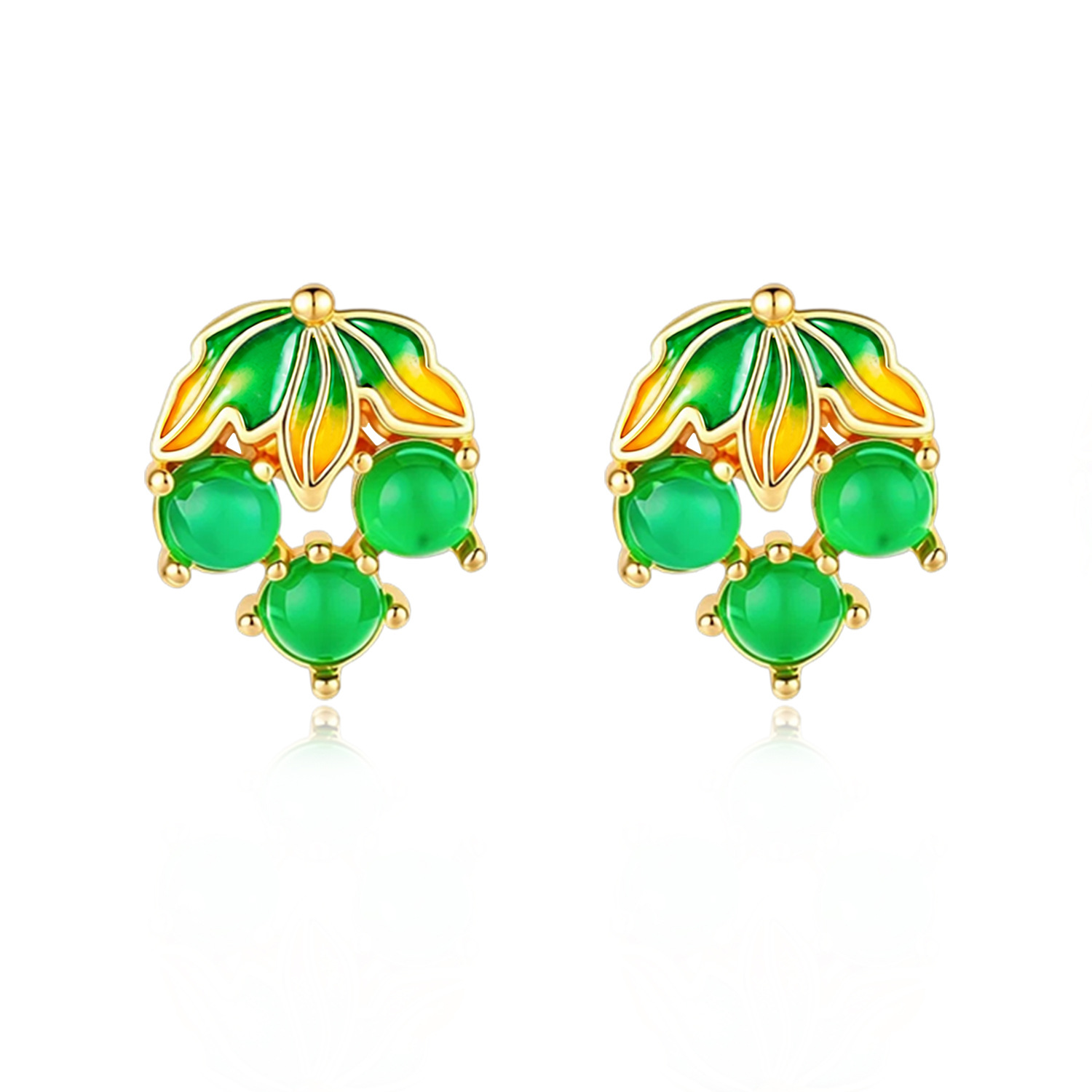 Бирманские серьги в виде виног – обзор и цена Earrings