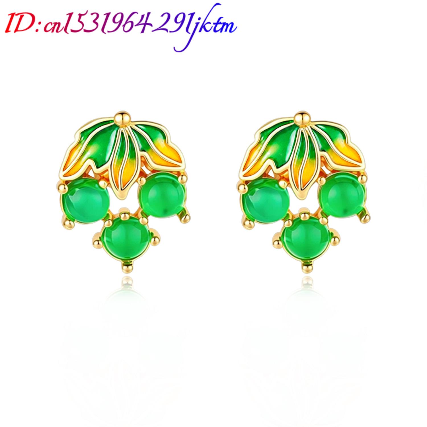 Бирманские серьги в виде виног – обзор и цена Earrings