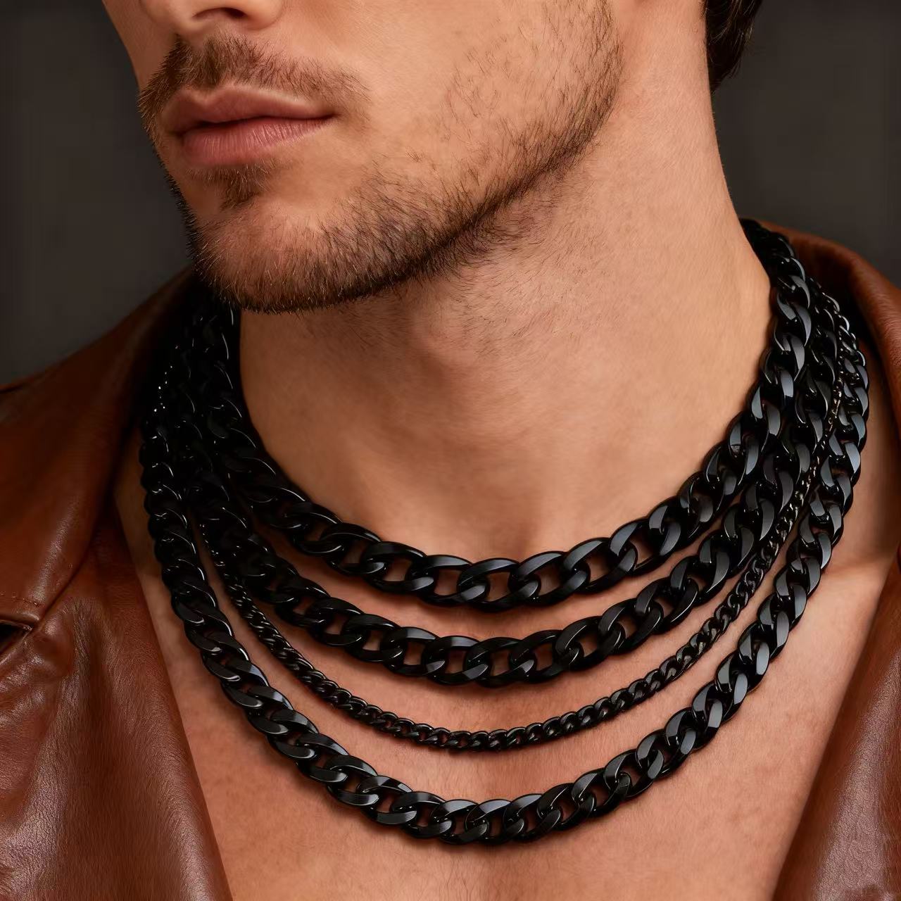 Мужское ожерелье-цепочка в куб – обзор и цена Cuban Link Chain 12Mm