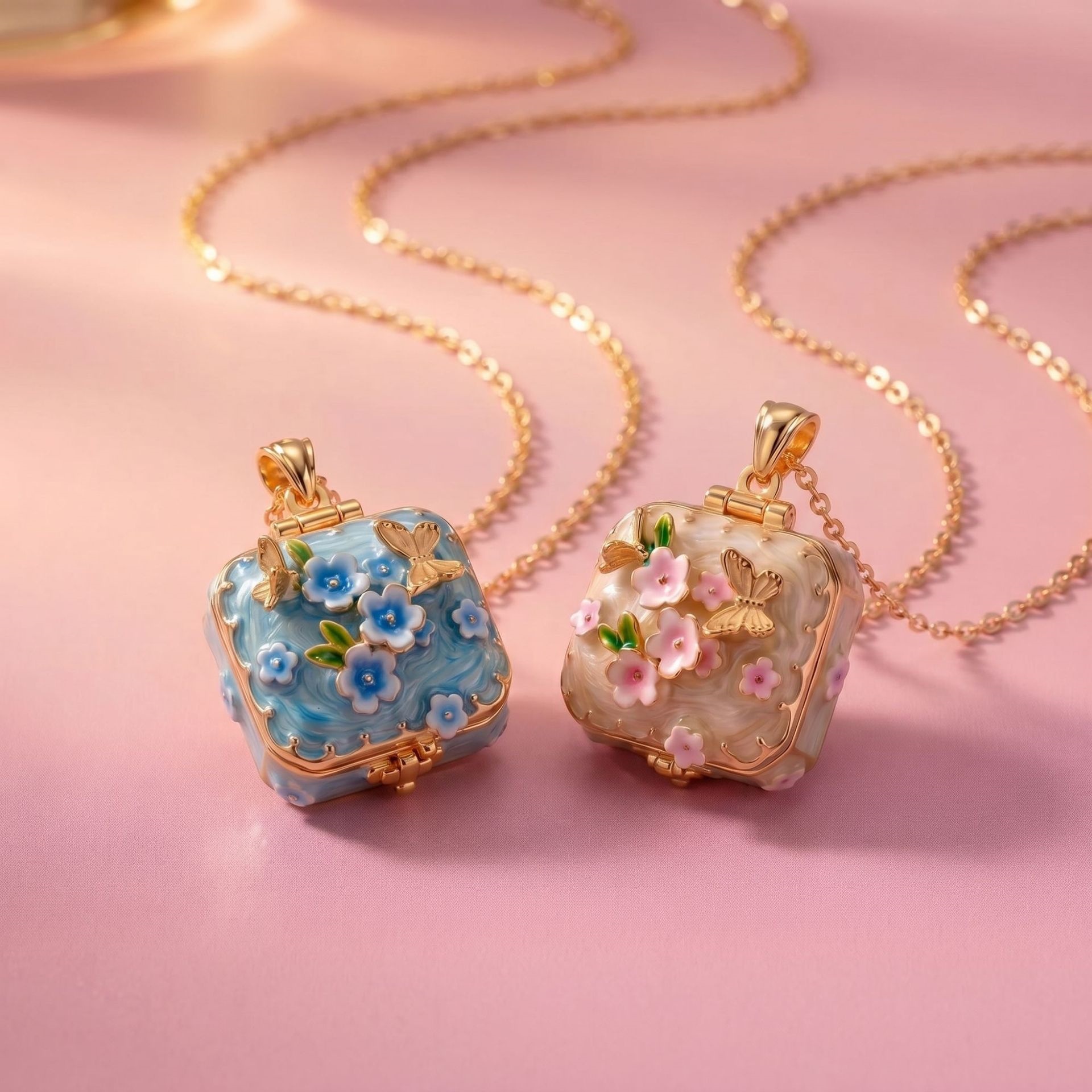 Шкатулка с открывающейся крышк – обзор и цена Heart Locket Necklace Photo