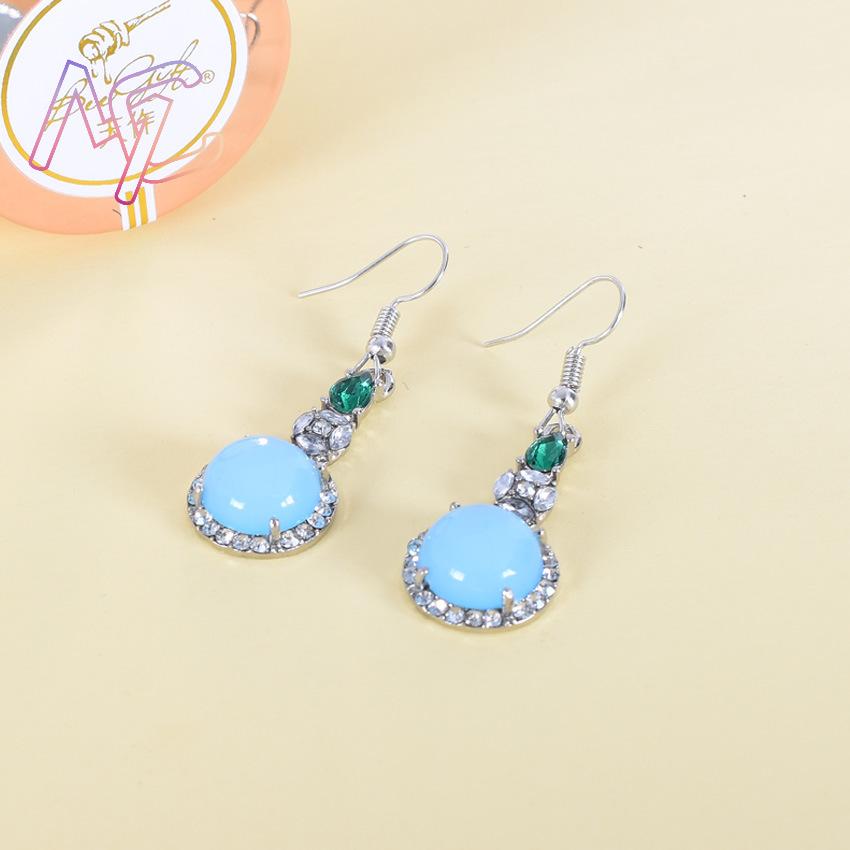 Серьги из синего натурального  – обзор и цена Earrings