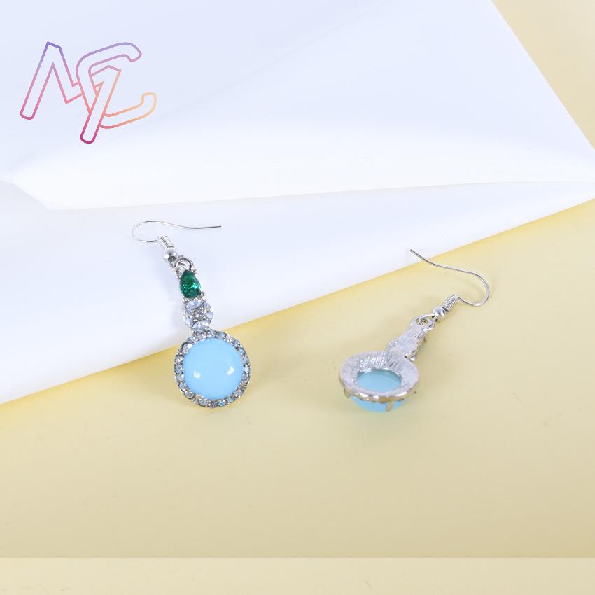 Серьги из синего натурального  – обзор и цена Earrings