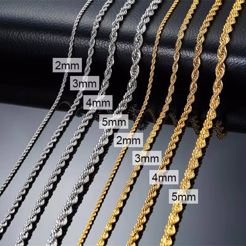 Мужское длинное ожерелье из не – обзор и цена Cuban Link Chain 12Mm